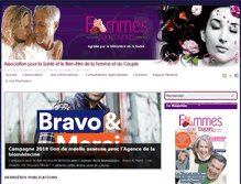 Tablet Screenshot of femmes-pourtoujours.com